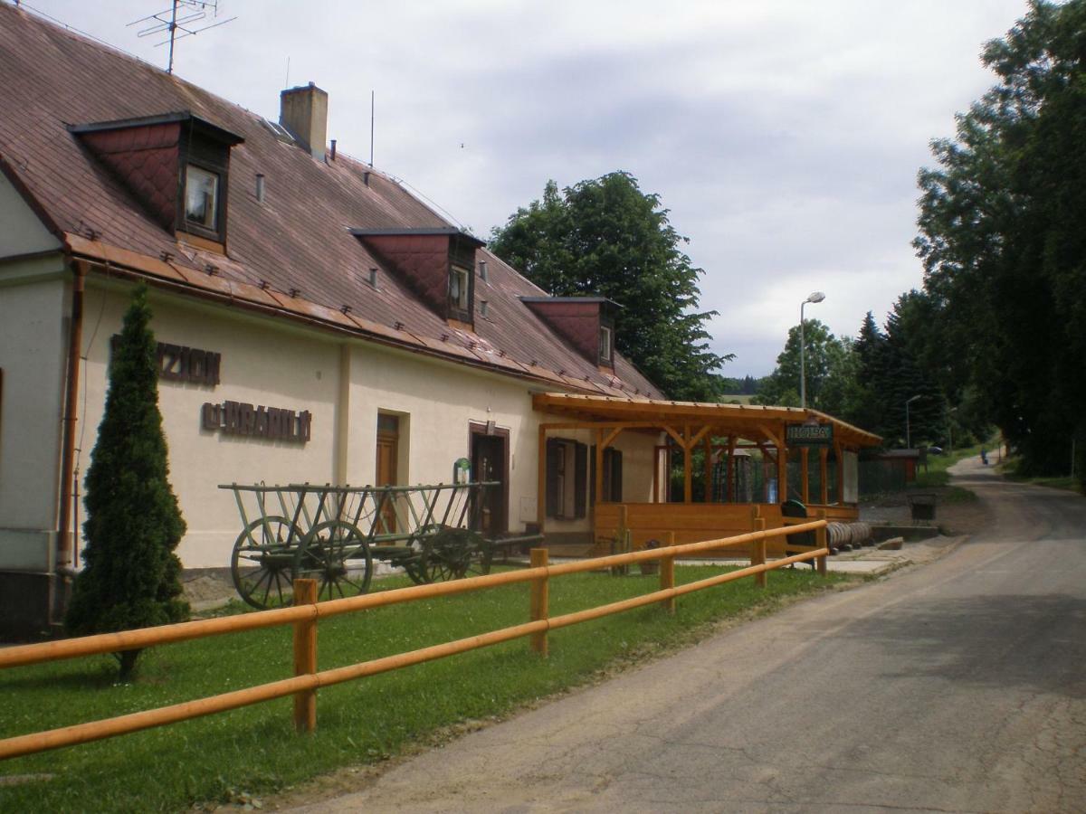 Vrbno pod Pradědem Penzion U Hradilu מראה חיצוני תמונה